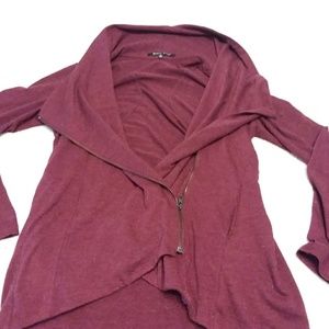 Modcloth Sweet Rain Zip Cardigan